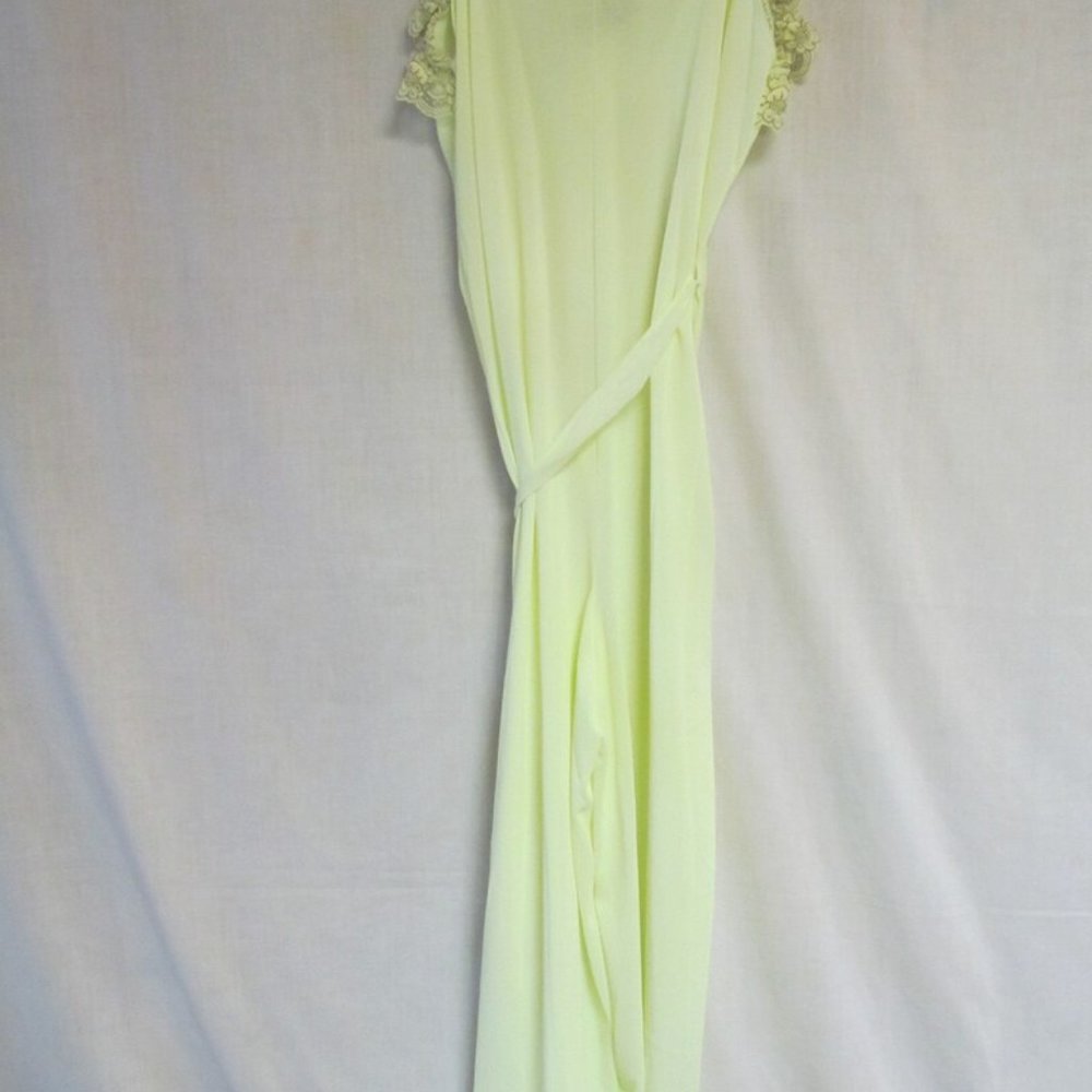 LIME GREEN SILK JUMPSUIT